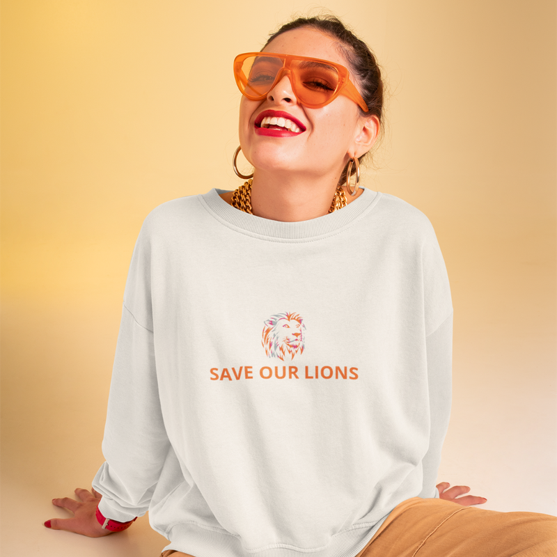 SAVE OUR LIONS UNISEX SWEATSHIRT