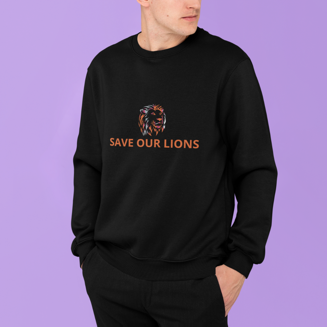 SAVE OUR LIONS UNISEX SWEATSHIRT