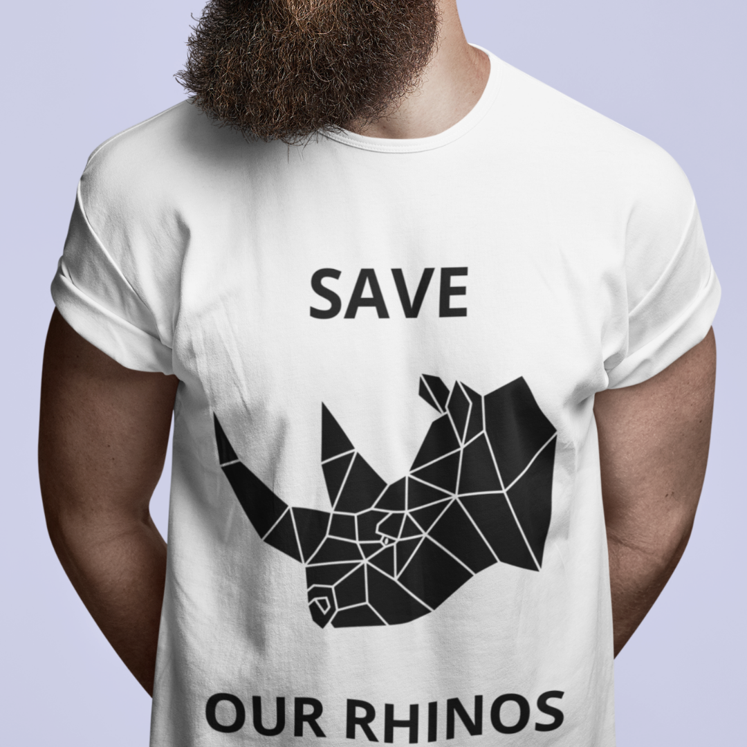 SAVE OUR RHINOS UNISEX T-SHIRT