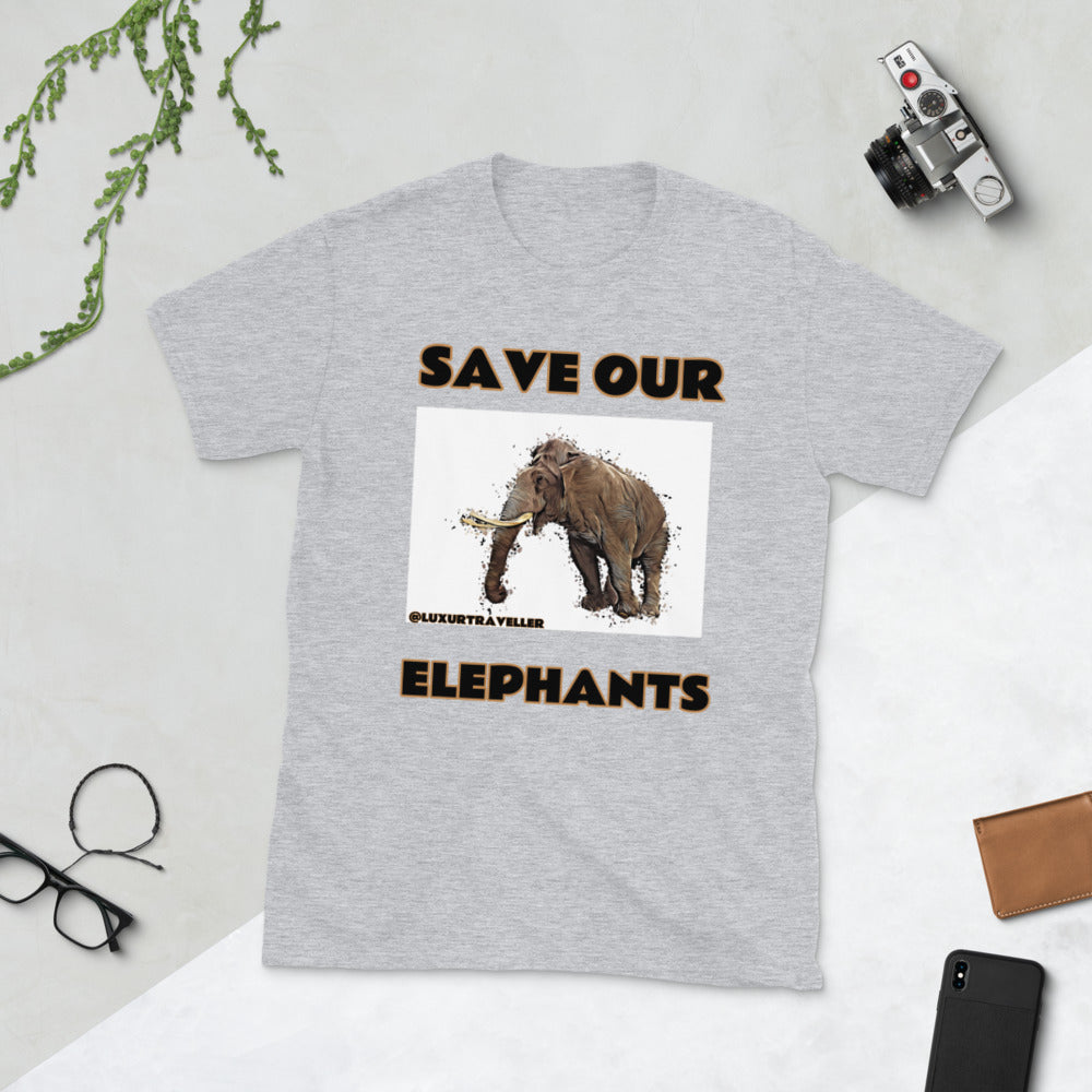 SAVE OUR ELEPHANTS UNISEX T-SHIRT