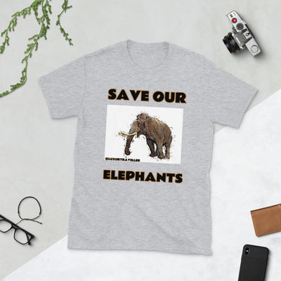 SAVE OUR ELEPHANTS UNISEX T-SHIRT