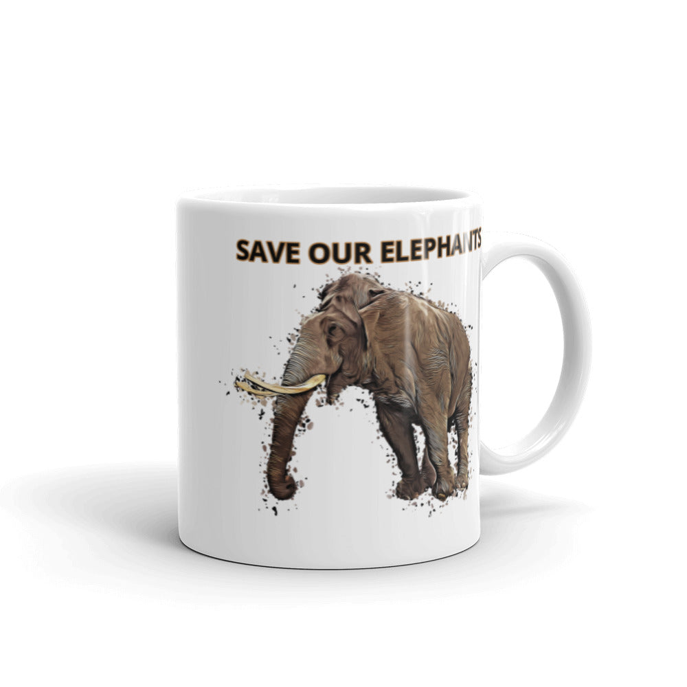 SAVE OUR ELEPHANTS MUG