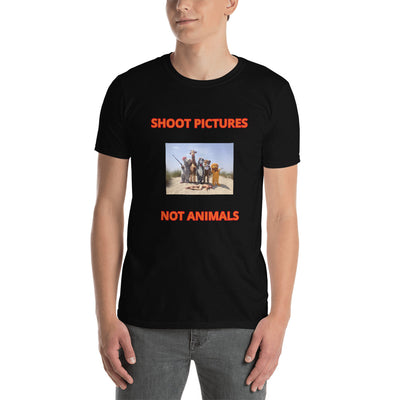 Shoot Pictures Not Animals UNISEX T-Shirt