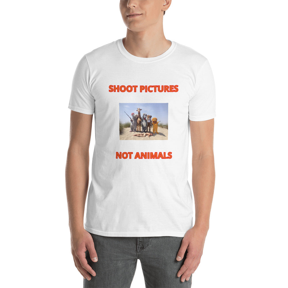 Shoot Pictures Not Animals UNISEX T-Shirt