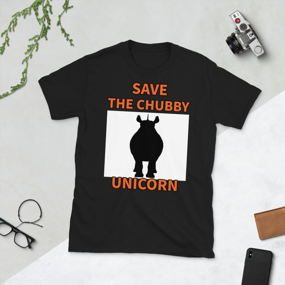SAVE THE CHBBY UNICORN T-SHIRT