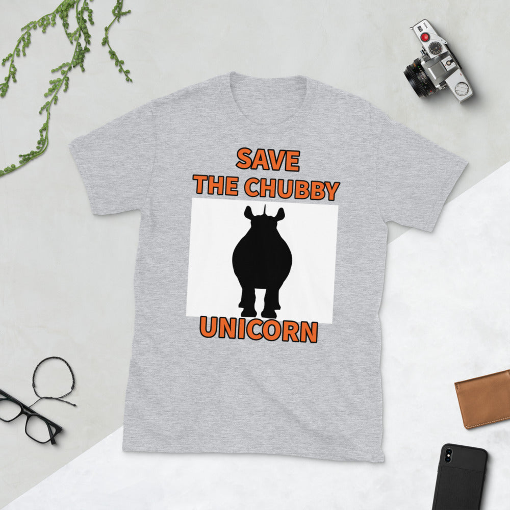 SAVE THE CHBBY UNICORN T-SHIRT