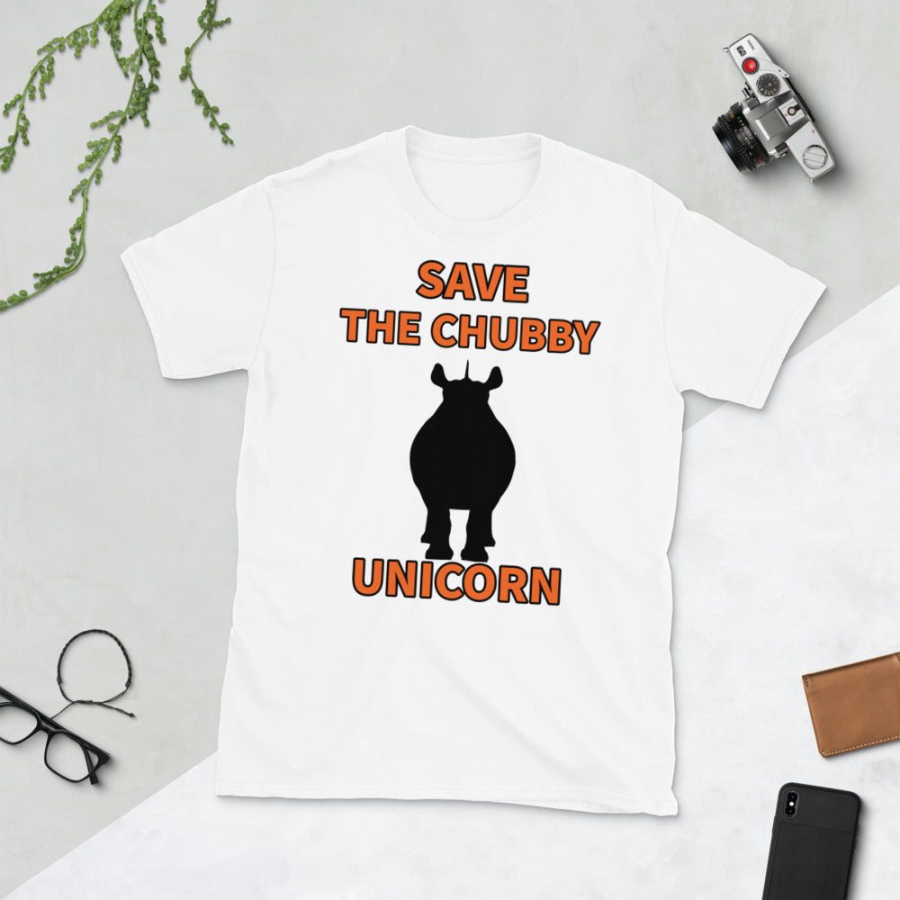 SAVE THE CHBBY UNICORN T-SHIRT